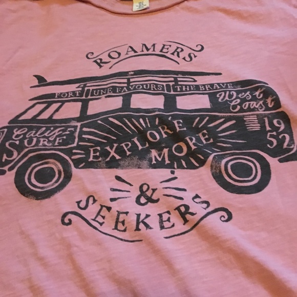 COPY - Men's pink graphic tee - Picture 2 of 4